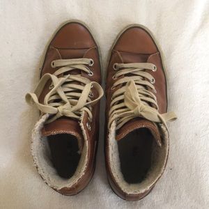 Converse Leather High Top Boot